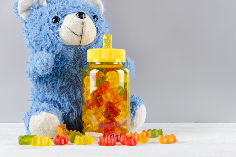 Vitamins with Teddy Bear