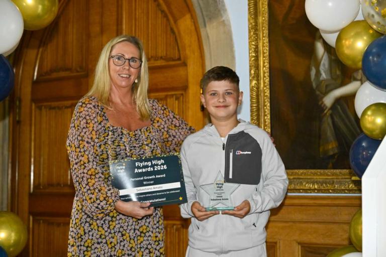 Harvey receives award